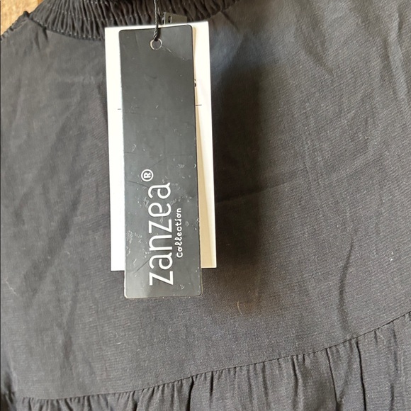 Elegant Zanzea Black Smocked Blouse xxl - Picture 7 of 7